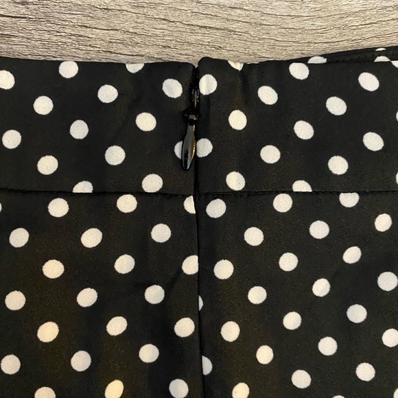 BcBGMaxazria Polka Dot Mini Skirt New with Tags - Picture 10 of 16